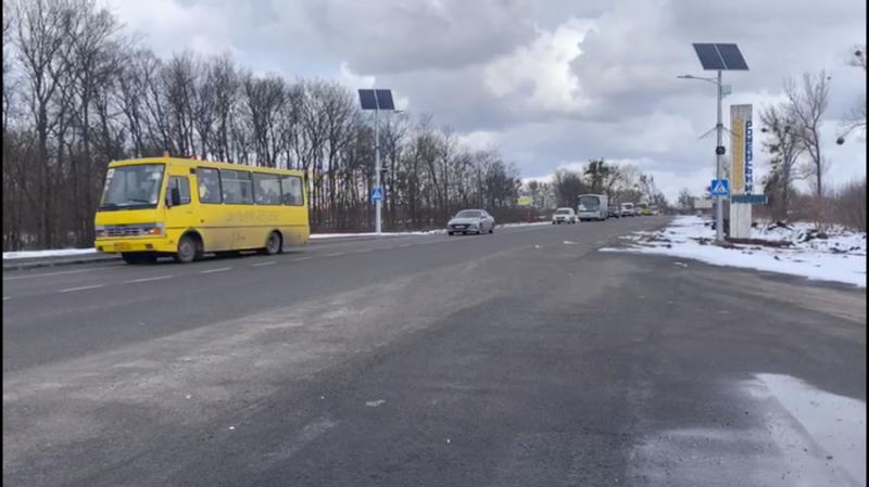 Первая колонна с беженцами из Сум выехала в Полтавскую область