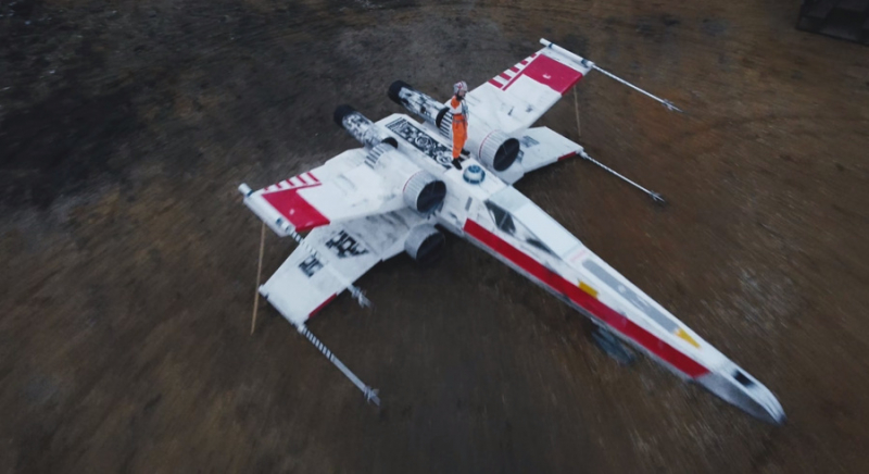 В Якутии построили X-wing из "Звёздных войн", чтобы "вернуть Пересильд из космоса"