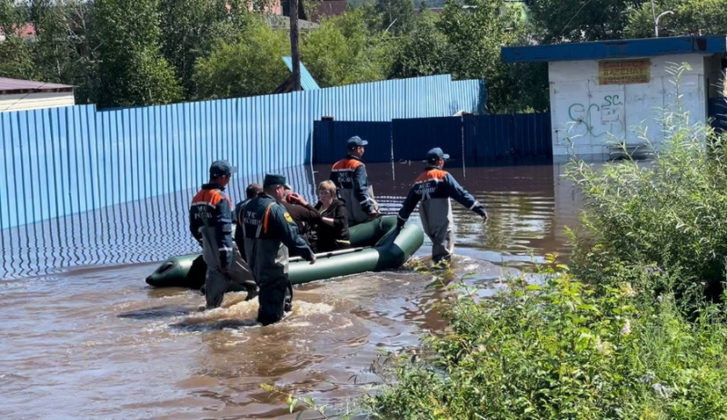 В Забайкалье из-за паводка ограничили движение на трассе Чита – Хабаровск